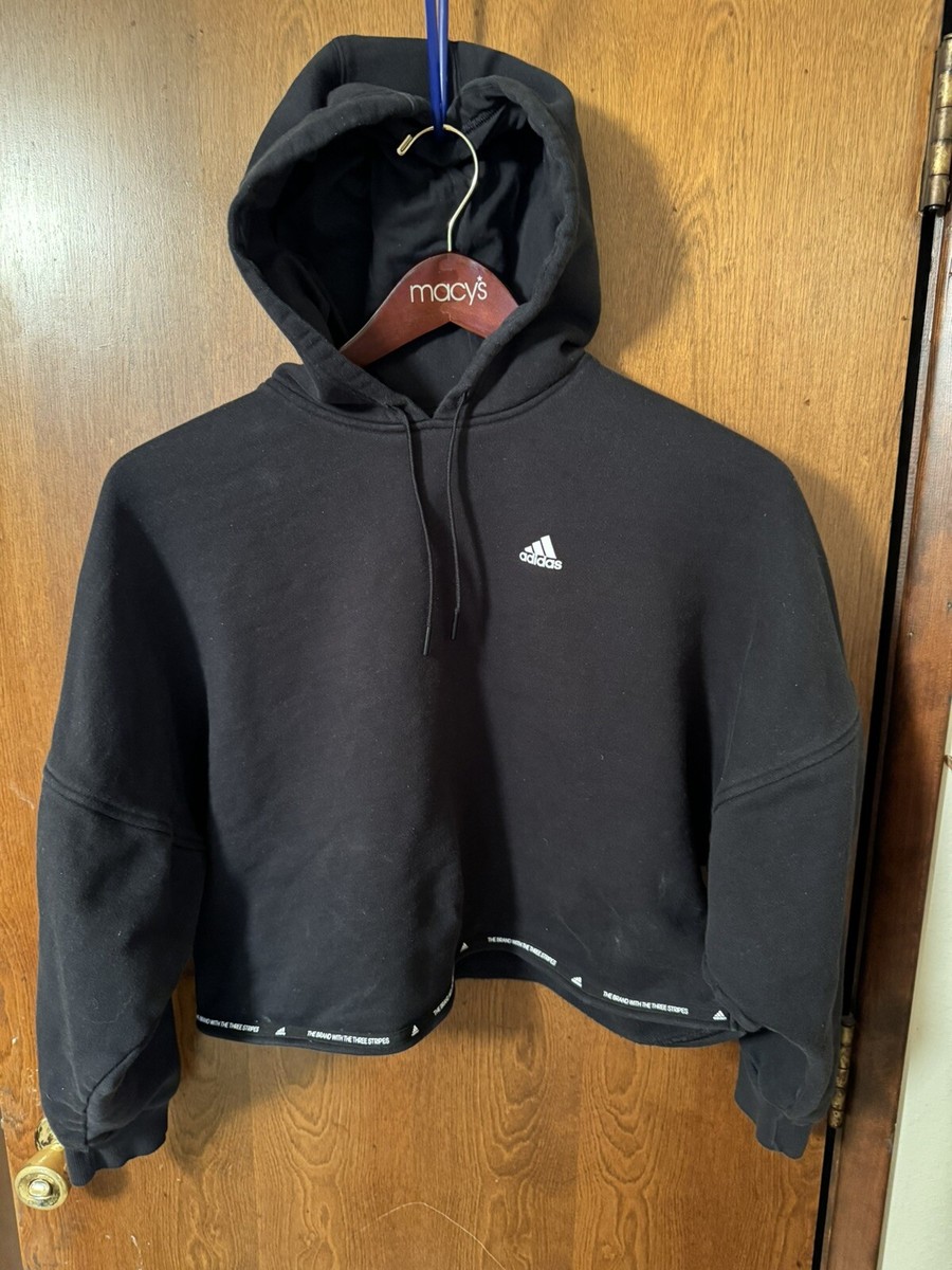 アディダス adidas CROPPED HOODIE パーカー ブラック サイズ：M Amazon.com: adidas Originals Kids' Adicolor Cropped Hoodie