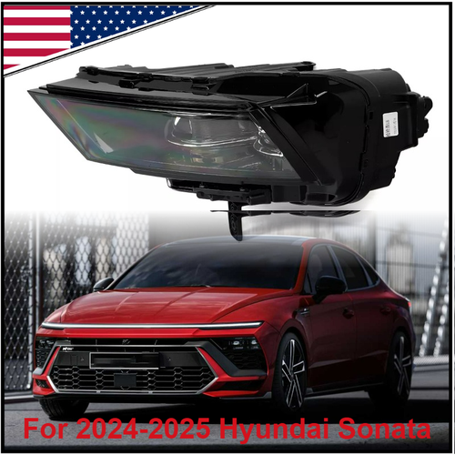Left LED Headlight Assembly For 2024-2025 Hyundai Sonata Left Side ...