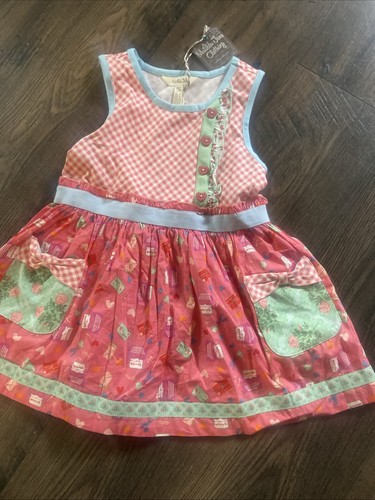 GIRLS MATILDA JANE Brilliant daydream Love Letters Tunic SIZE 8 NWT - Picture 8 of 9