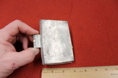 Vintage Pewter Playing Card Jack Diamonds Ice cream Candy Mold E & Co NY Antique - Picture 2 of 4