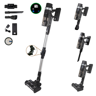 Farberware Cordless Platinum Stick Vacuum Cleaner, Smart Sensor Technology for