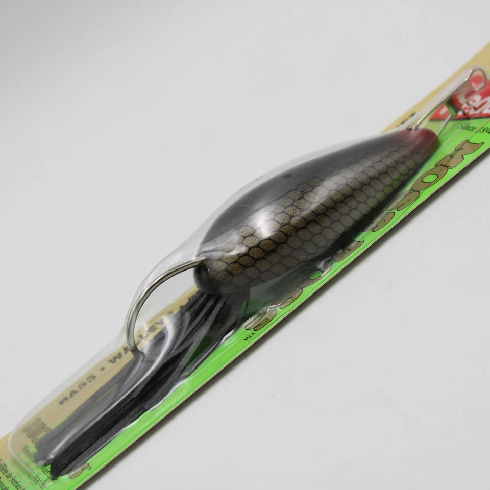 Señuelo de pesca Heddon Moss Boss X0515BS sábalo negro nuevo de Lote Antiguo 3 pulgadas Foto 3 de 4