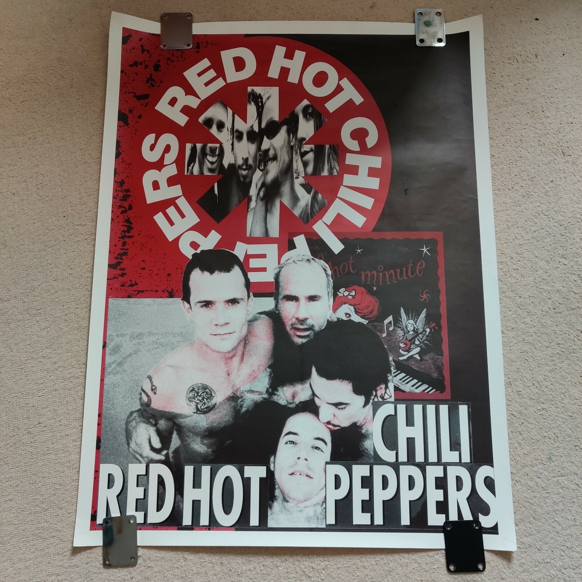 2 Vintage 90s RHCP Red Hot Chili Peppers One Hot Minute