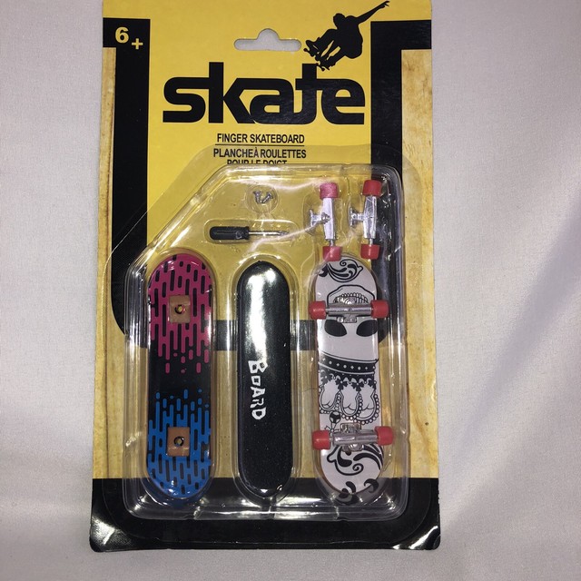 Skate Finger Skateboard 3 Boards With Tools And Extra Wheels eBay