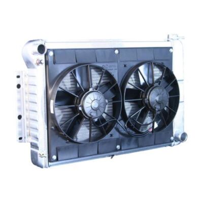 Dewitts 32-4139022A Pro Series Direct Fit Radiator with Fan - Natural Finish
