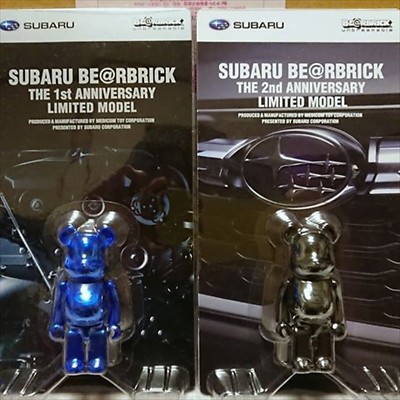 MEDICOM TOY - 【新品未開封】Toyota be@rbrick 400% 100% subaru Subaru x Medicom Toy Limited Edition BE@RBRICK | Hypebeast