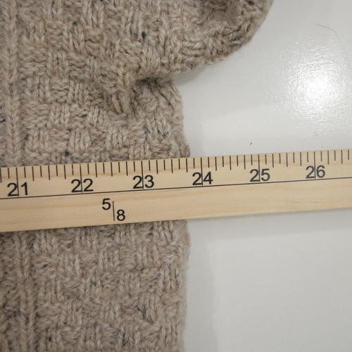 Carraig Donn Made Ireland Cardigan Sweater Cable Knit 100% Wool Medium - Picture 8 of 17