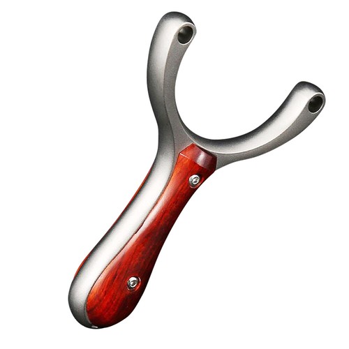 Stainless Steel Slingshot Catapult 5pcs Rubber Bands Shooting Hunting Outdoor - Picture 4 of 19