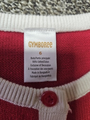 Gymboree Cow & Pig Sweater sz 6 - Picture 2 of 2