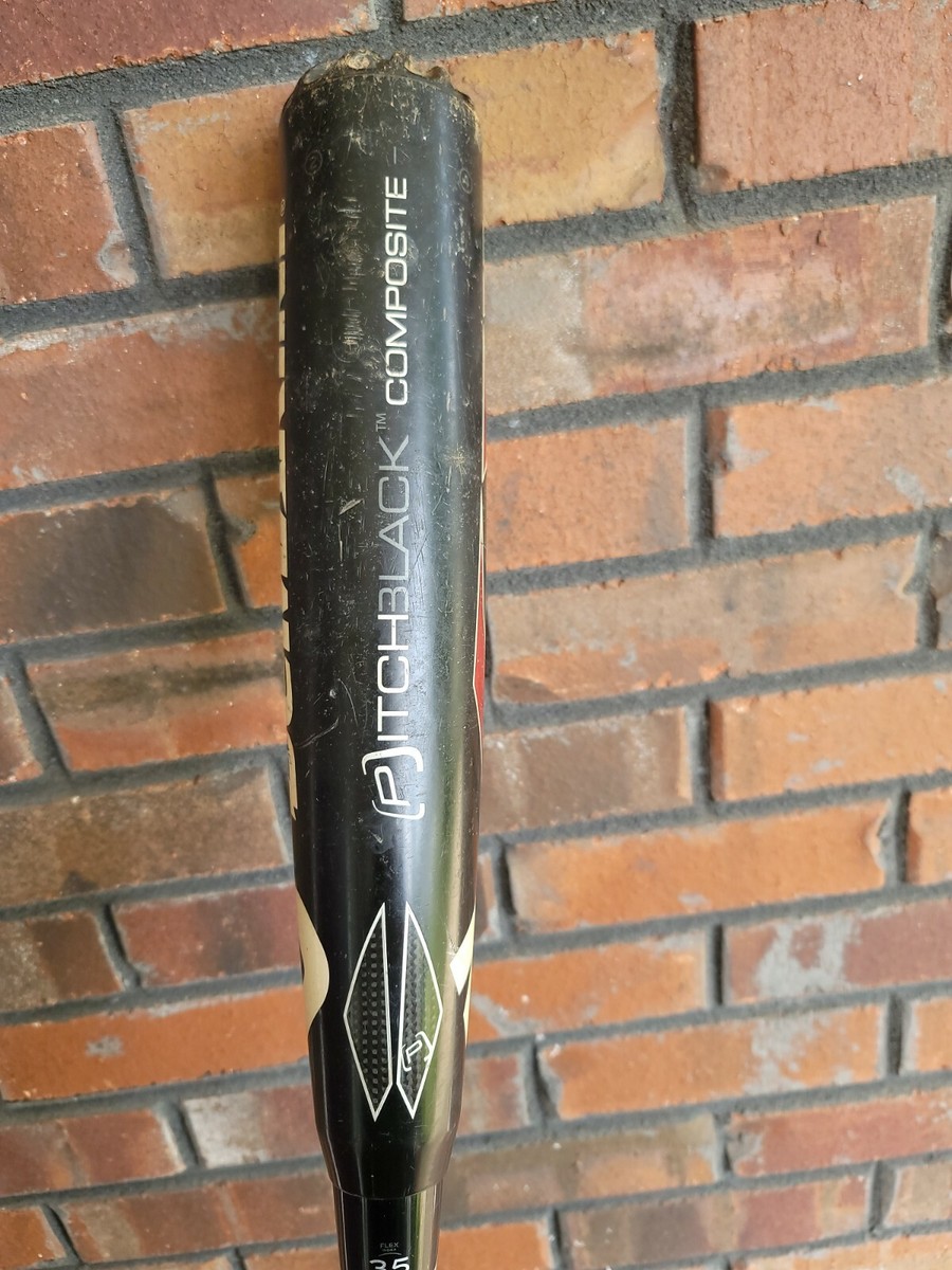 Batte de baseball composite Demarini CF3 Pitch noire double paroi 26