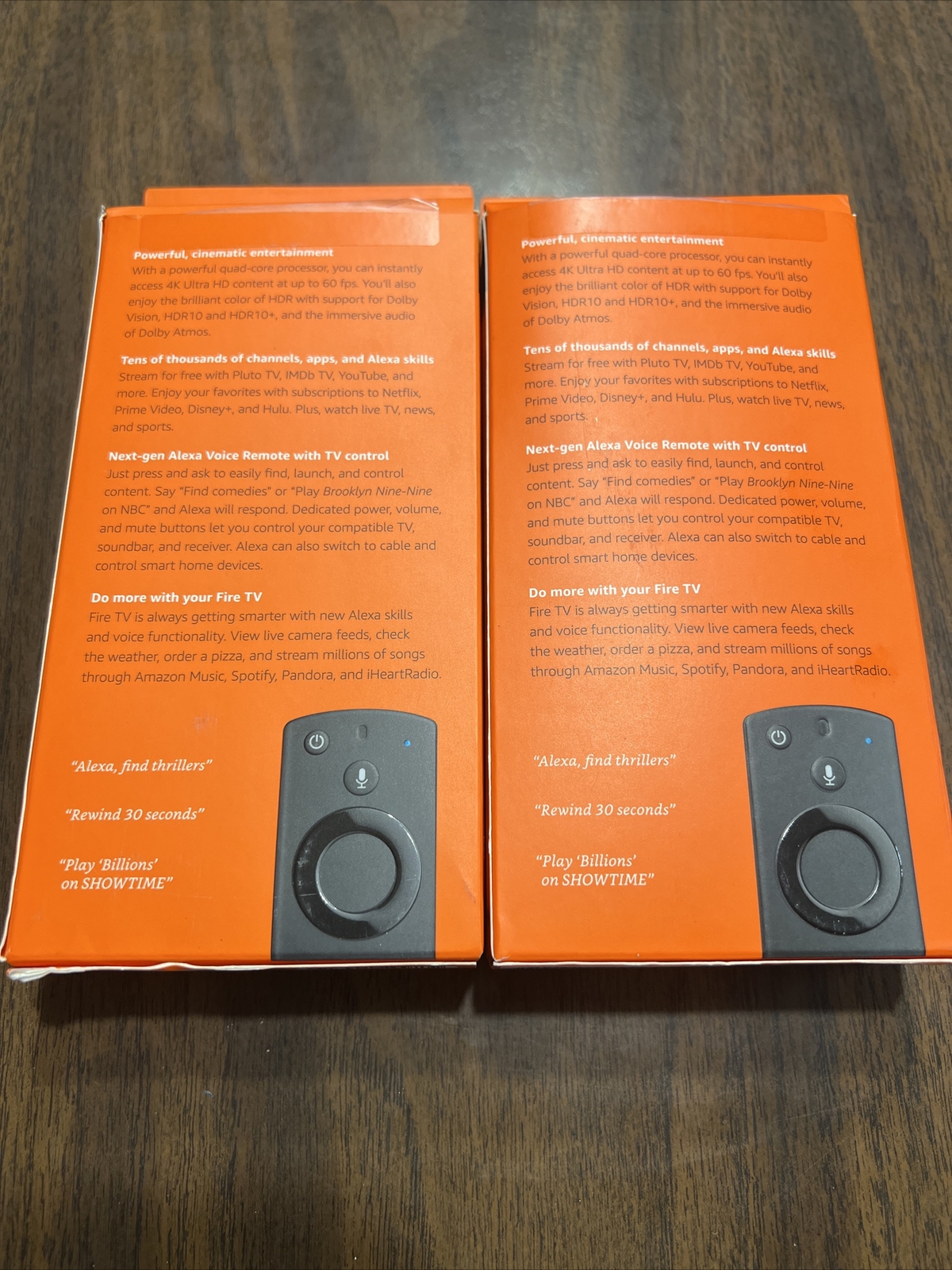 2-Amazon Fire TV Stick 4K Media Streamer with 2nd Gen Alexa Voice ...