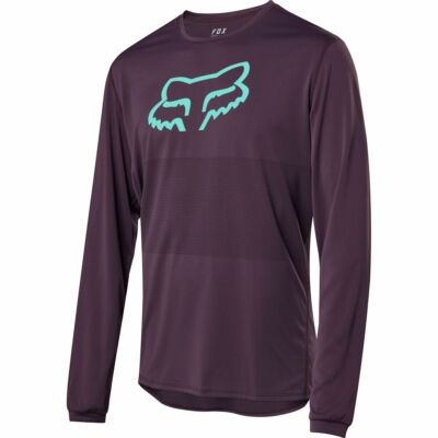 Fox Racing Ranger Fox Head Long Sleeve L/S Jersey Dark Purple | eBay