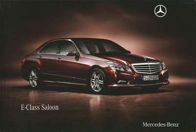 AUTO PROSPEKT - MERCEDES-BENZ E-KLASSE LIMOUSINE - MÄRZ 2009