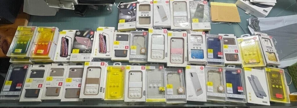 Lote de 40 fundas de teléfono Baseus mixtas para iPhone 6 6s 7 8 Plus X XS Samsung Galaxy S8 Foto 2 de 4