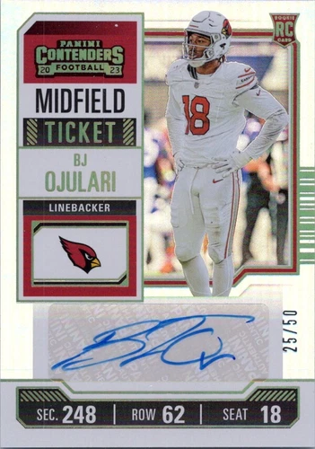2023 Panini Contenders BJ Ojulari #145