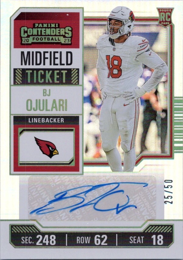 2023 Panini Contenders BJ Ojulari #145