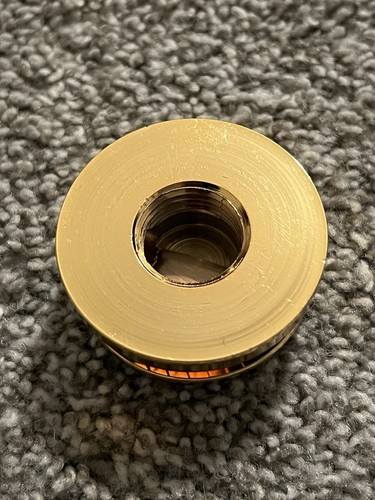Mr. Steam Smart/Two Round Steam Head Polished Brass Finish NOS NEW - Picture 4 of 5