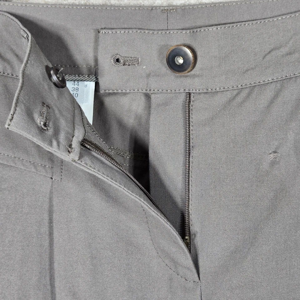 Pantalones ecuestres Brunello Cucinelli para mujer 44 EE. UU. 8 mezcla de lana Preppy caballo niña Foto 4 de 4