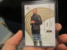 2025 AEW SP UPPER DECK SIGNATURE EDITION CHRISTIAN CAGE GOLD AUTO #13/15 - READ!