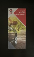🇨🇦 New CAA AAA MANITOBA & SASKATCHEWAN Canada ROAD MAP Highway 2021 trip
