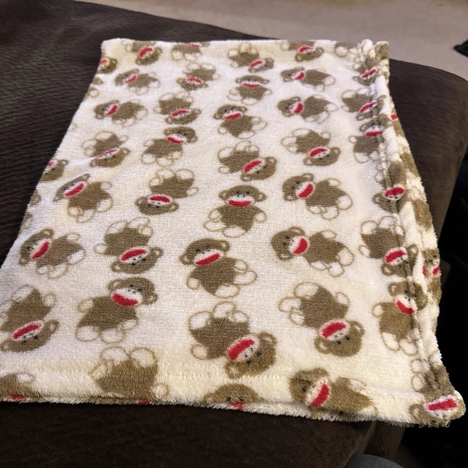 Calcetines Baby Starters Mono Manta Blanca Cuerpo Completo Felpa Vellón Foto 4 de 4