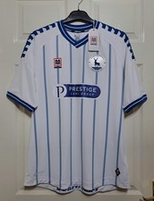 Hartlepool United Shirt 2025-26 Men's Size L P2P 23" Home Football Meyba White