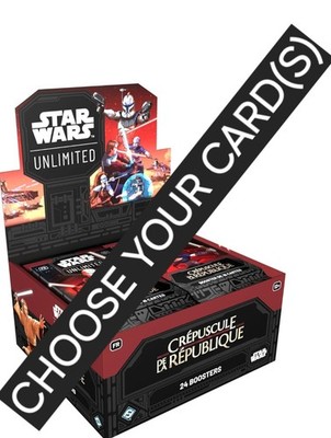 SWU - TWI Twilight of the Republic PICK Choose Singles Legendary, rare, HS, Foil