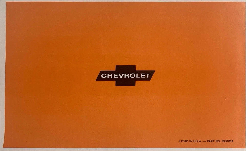 Chevrolet Corvair 1967 manual del propietario guía del usuario primera edición libro OEM Foto 2 de 3