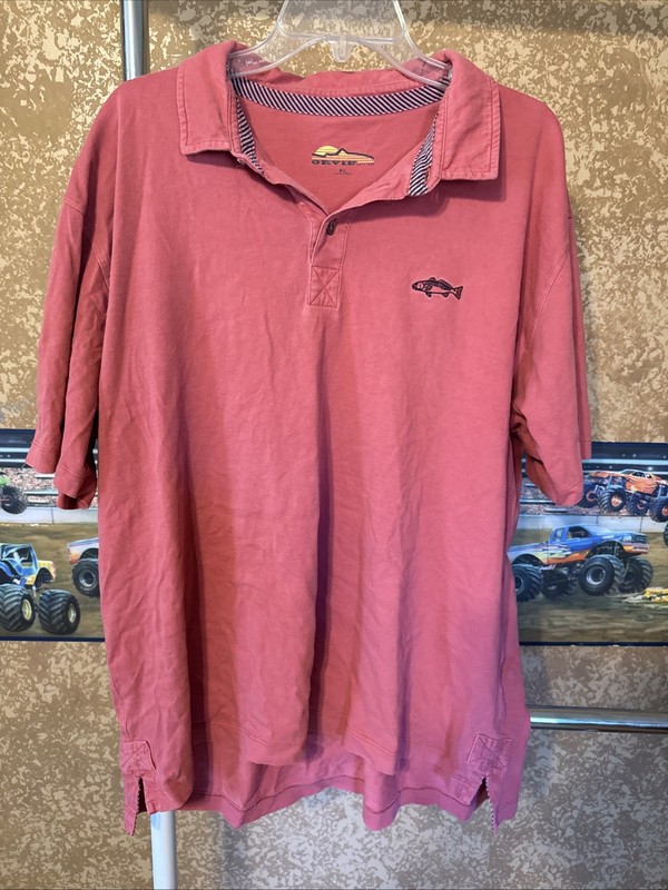 Orvis Red Polo Size Xl