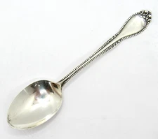 STERLING SILVER LUNT PROVENCE 5-1/2'' FIVE O'CLOCK TEASPOON FLATWARE MONOGRAM
