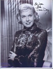 DORIS DAY Beautiful Portrait Photo AUTHENTIC HAND SIGNED DORIS DAY Beautiful Portrait Photo AUTHENTIC HAND SIGNED