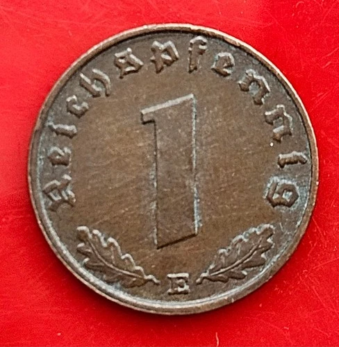 === German Reich 1 Reichspfennig 1937 E === B2