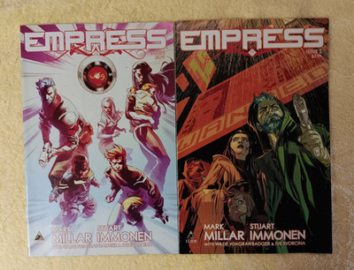 comic book icon empress issues 2 3 two three lot modern age fantasy millar
