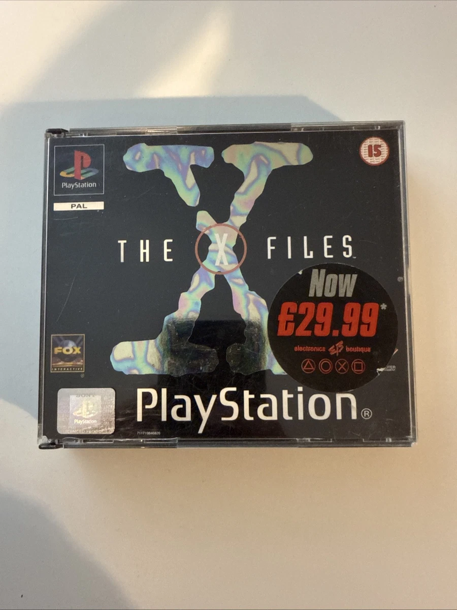 The X-Files Sur PlayStation 1 - PAL, Complet Et Testé, Édition 1997