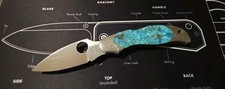 Spyderco Kopa C92TQP Turquoise VG-10 Knife Japan Limited Edition