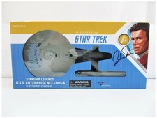 William Shatner Signed Star Trek Starship Legends U.S.S Enterprise NCC-1701 JSA