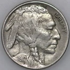 1917-P Buffalo Nickel, Popular Collector Coin As Shown [SN01]