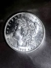 1898 P Morgan Dollar CH BU + WHITE (O) clearance start at $.99