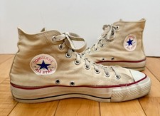 Vintage USA Converse All Stars Chuck Taylor Hi Top Sneakers Shoes SZ 8 70s 80s