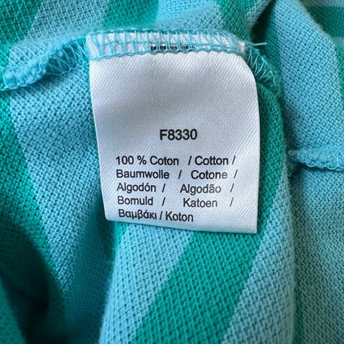 Lacoste Herren Regular Fit grün gestreift Polo Gr. 6 (Large) Maße siehe Foto - Bild 5 von 9