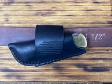 Leather Folding Knife Sheath Horizontal Buck 110 Size (Sheath Only) Left/Right
