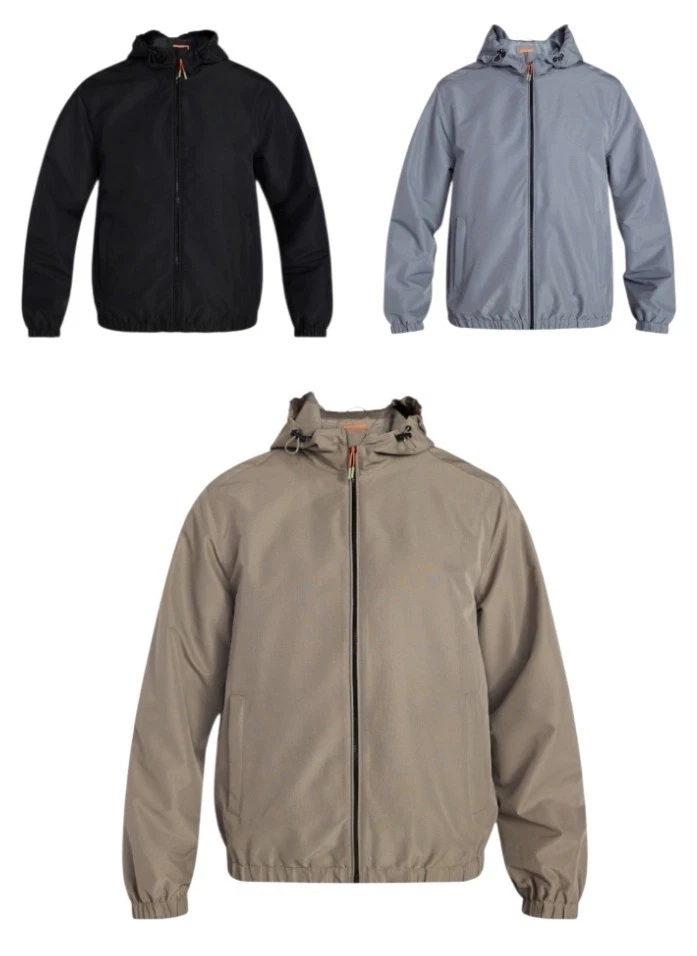 Ozark Trail Men's Pick Color Full-Zip Classic Windbreaker Hooded Jackets: S-2XL
Opens in a new windo