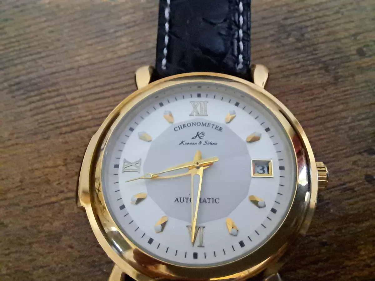 Kronen & söhne men's wrist watch new arrivals