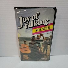 Joy of talking SPANISH - VIDMARK Language Series - VHS - NEW
