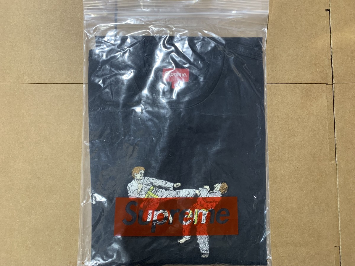 Supreme Karate Tee Black Medium S/S 18 | eBay