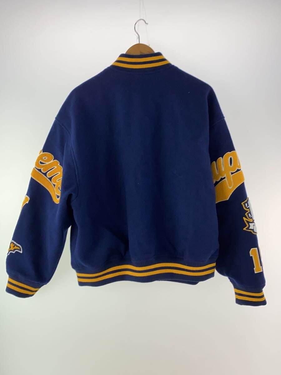 Supreme Veritas Varsity Jacket navy L Used | eBay Supreme Veritas Varsity Jacket navy L Used | eBay