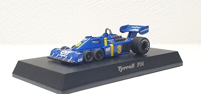 1/64 Kyosho F1 1976 TYRRELL P34 #3 JODY SCHECKTER diecast car