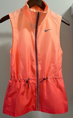 NWT Nike Gradient Dri-Fit Windbreaker Running Vest Women's Size XS Reflective