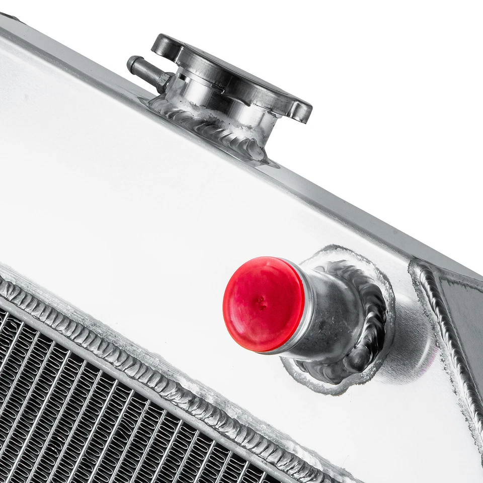 4-Row Aluminum Radiator Fits 1942-1952 1949 Ford F1 F2 F3 F4 Pickup V8 - Image 4 of 4