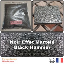 Peinture poudre de thermolaquage 1 Kg Martelé Noir Black Hammer - Powder coating